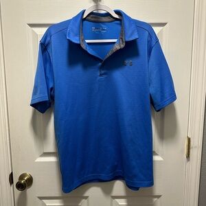 Under Armour Men's Royal Blue Performance Polo
